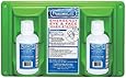 PhysiciansCare 24-102 Wall Mountable Eye and Skin Flush Station with Two 16 oz Bottles, 16-1/2" L x 3-3/4" W x 13-1/2" H