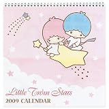 リトルツインスターズ ウォールカレンダーL2009 の評価・レビュー