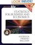 Statistics for Business and Economics, 10th Edition (with Student CD-ROM)