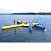 Rave Activity Island Water Bouncer (16 X 1-Feet, Yellow/Blue)