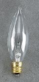 40Watt E12 Candelabra Base Incandescent B Type Bulb