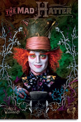 51nBygiu1KL. SL500  Tim Burtons Alice In Wonderland Movie Posters