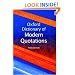 Oxford Dictionary of Modern Quotations