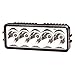 ECCO (EW2320) Worklamp: LED (5), spot beam, rectangular, 12-24VDC (modular)