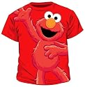 Sesame Street Jumbo Posing Elmo Red Tee T-Shirt