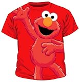 Sesame Street Jumbo Posing Elmo Red Toddler Tee T-Shirt