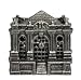 HomArt House Bank, Antiqued Silver