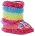 Dreamworks Toddler Girls Trolls Pink/Rainbow Bootie Slipper Size 9/10
