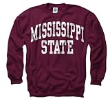 Mississippi State Bulldogs Maroon Arch Crewneck Sweatshirt