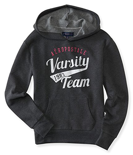 Aeropostale Women's Varsity Team Popover Hoodie