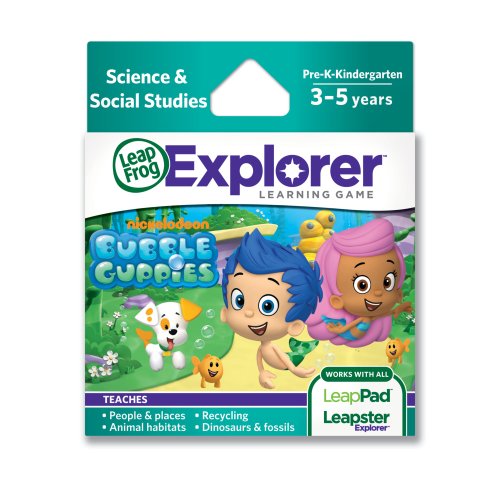 LeapFrog Nickelodeon Bubble Guppies Explorer Learning Game