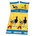 Herding 444330050 Bettw�sche, Yakari 80 x 80 + 135 x 200 cm, Linon