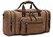 Kenox Oversized Canvas Travel Tote Luggage Weekend Duffel Bag