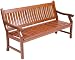 Kitchen & Housewares : Kingston Hardwood Garden Bench 3 Seater for patio / garden