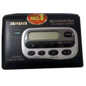 Aiwa HS-RX658 is the Top of the line Walkman,Digital AM-FM Stereo Tuner with Auto-reverse... by Aiwa
