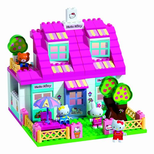 BIG 57010 - Play-BIG-Bloxx Villa Hello Kitty Preisvergleich