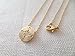Isola & Co Compass Necklace, Graduation Present, Gift, (Gold-Plated-Base)