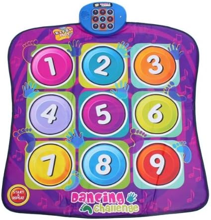 Touch Sensitive Playmat Dancing Challenge With Exciting Music