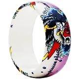 51nCOgJ2E9L. SL160  Tattoo Inspiration Rose Passion Eagle Bangle