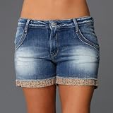 LE TEMPS DES CERISES Short Jean Femme