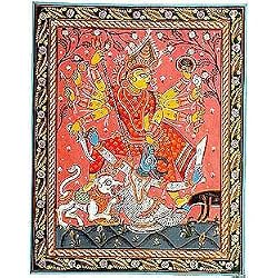 Wall Paintings Patachitra Organic Color on Paper