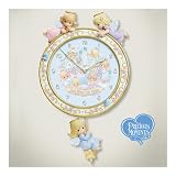 Precious Moments Angels Sculptural Collector’s Clock: Blessings Of Home by The Bradford Exchange