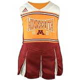 adidas Minnesota Golden Gophers Maroon Toddler Two-Piece Cheerleader Dress