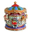 Fitz and Floyd Carousel Musical Cookie Jar