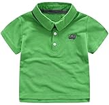 (コ-ランド) Co-land 子供服 Tシャツ 半袖 キッズシャツ 男の子トップス ポロシャツ ボーイズ ベビー 車図案 ジュニア 男児 夏着 かわいい グリーン 110