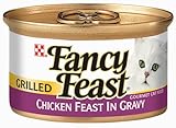 Fancy Feast Gourmet Cat Food, Grilled Chicken Feast in Gravy, 3-Ounce Cans (Pack of 24)