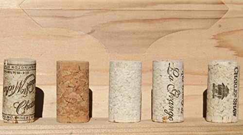 Natural 1+1 Corks for Crafting &amp; Art - 100 Count