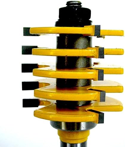 1 PC 1/2" SH 5 Slots Adjustable Box Joint Router Bit sct-888
