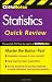 CliffsNotes Statistics Quick Review (Cliffs Quick Review)