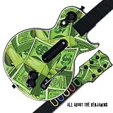 GUITAR HERO 3 III Faceplate Skin Skins for PS3 Xbox 360 Les Paul - All About The Benjamins