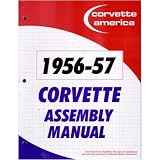 1956 1957 CHEVROLET CORVETTE Assembly Manual Book by Chevrolet