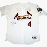 Yadier Molina St. Louis Cardinals Autographed MLB Baseball Jersey (White)