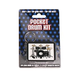 Paladone Pocket Drum Kit Keychain Musical Keychain