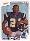 LaDainian Tomlinson 2001 Upper Deck Victory Mint Rookie Card #416 Shipped in Protective Screw Down Holder.