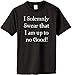 I Solemnly Swear that I am up to No Good! on Adult & Youth Cotton T-Shirt (in 26 colors)