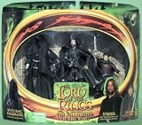 from toybiz Strider Frodo Witch king ringwraith 3 pack lord of the rings fellowship toybiz