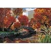 Central Park New York City Seasons 3-D Lenticular Poster Art Print - 28x43 cm
