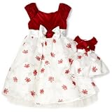 Dollie & Me Girls 2-6X  Embroidered Dress