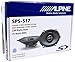 Alpine Sps-517 5 x 7 Inch 2 Way Pair of Car Speakers Totalling 460 Watts Peak / 150 Watts RMS
