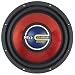 BOSS CH153DVC 15-Inch Subwoofer Double Stacked Magnets Red Poly Injection Cone with Dual 4-Ohm Voice Coils