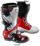 Fox Racing F3 LE Montage Mens Off Road Motorcycle Boots Color: Black/Red, Size: 13