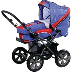 Hoco SPL08-143-00006 - Smaragd ODX Azuro - Schwenkschieber - Kinderwagen inkl. Tragetasche 3in1, 12" Luftr�der kugelgelagert