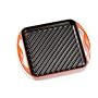 Le Creuset Cast Iron Square Grill, Volcanic, 24 cm