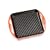 Le Creuset Cast Iron Square Grill, Volcanic, 24 cm