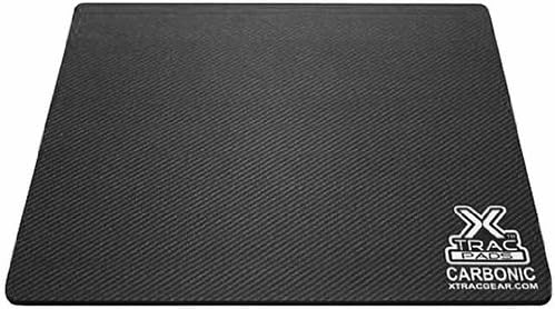 XTracGear Carbonic Polished Textile Precision Mouse Pad 8.5" x 11" x 1/8"