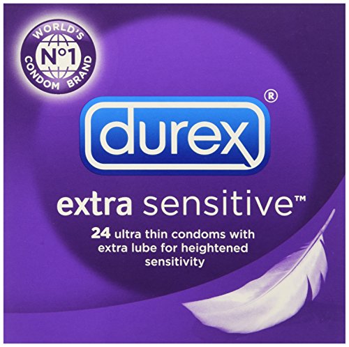 Durex extra sensitive ultra thin condoms 24 pack (pack …